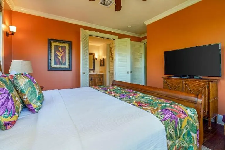 Easy Walk To Beach Spacious Patio Shared Pool Kipu USA